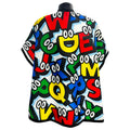Blood Veins & Bandages "ABC Googly Eyes" - KIDS Haircutting Cape