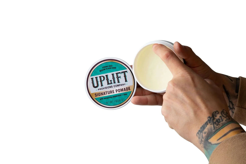UPLIFT PROVISIONS CO. Signature Strong Hold Pomade 1oz