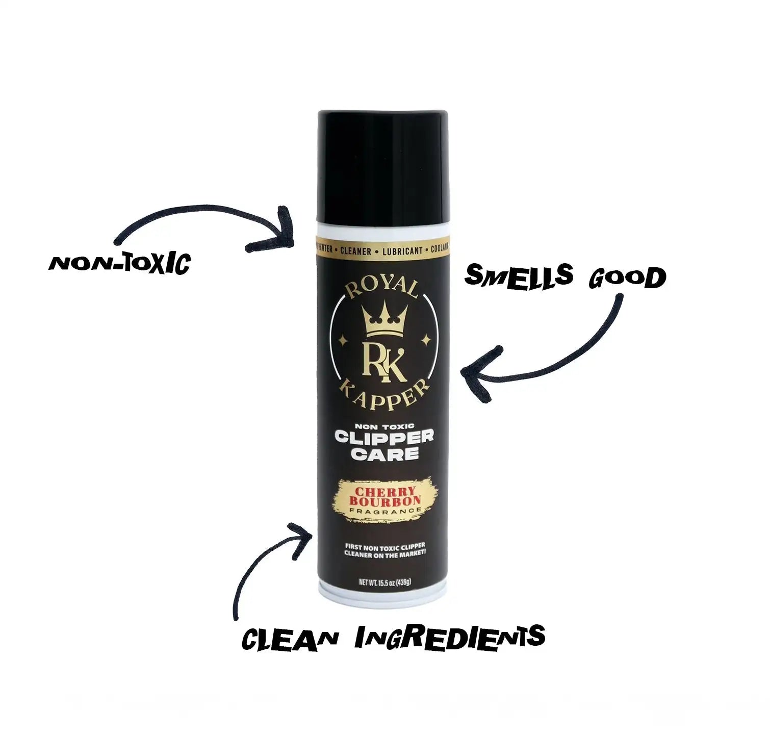 ROYAL KAPPER Cherry Bourbon Clipper Spray - NON TOXIC