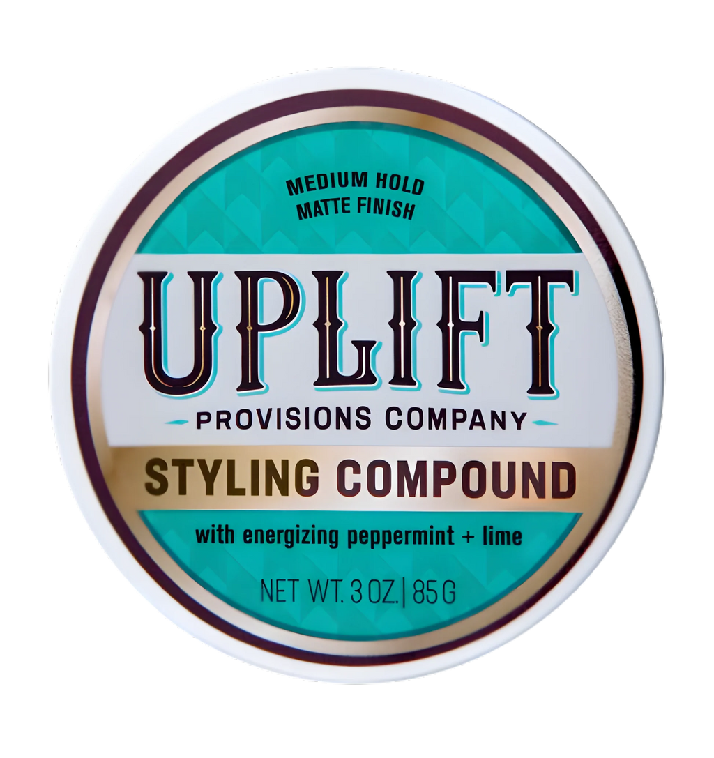 UPLIFT PROVISIONS CO.  Styling Compound Medium hold & Natural Finish 3oz.