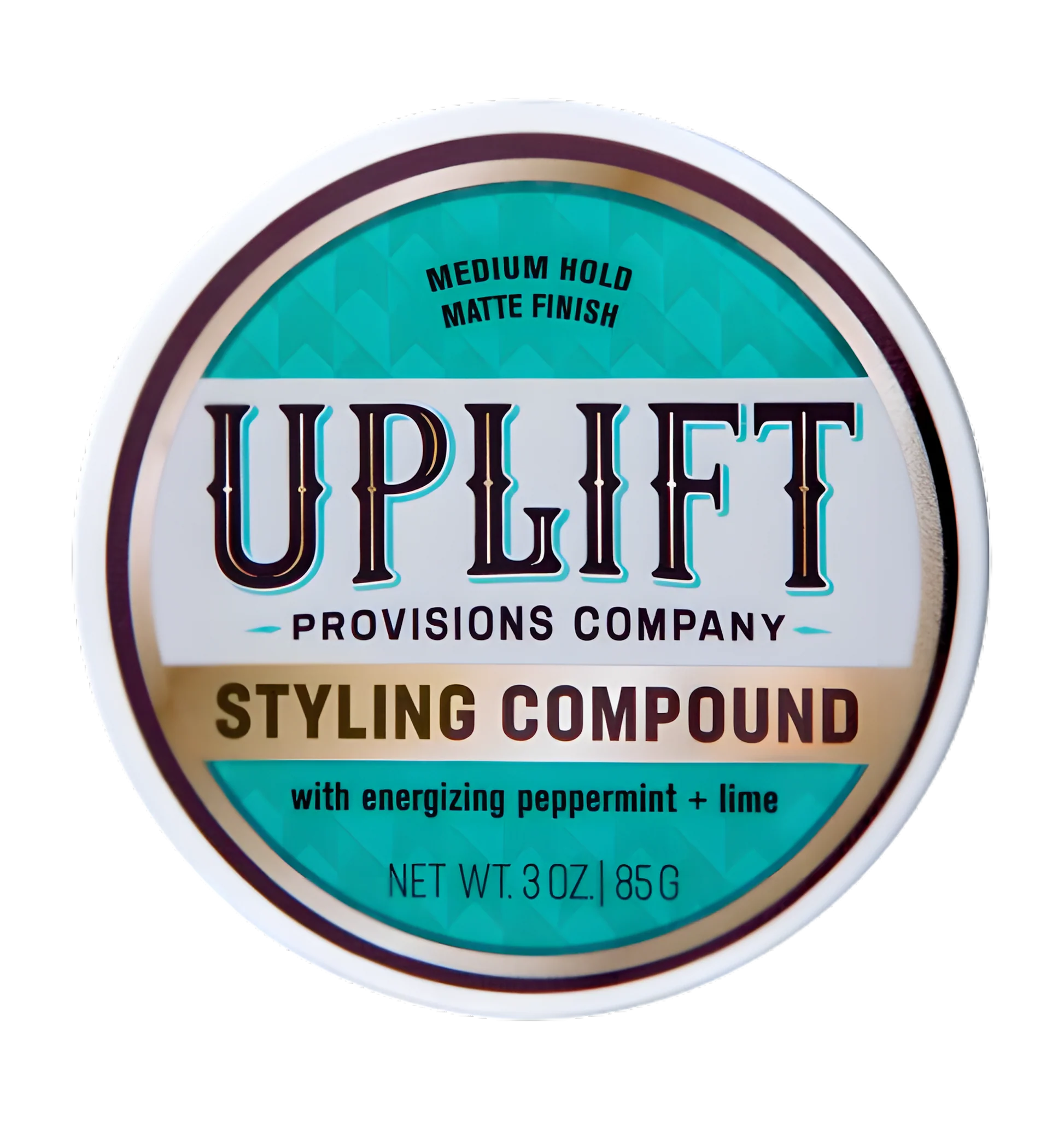 UPLIFT PROVISIONS CO.  Styling Compound Medium hold & Natural Finish 3oz.